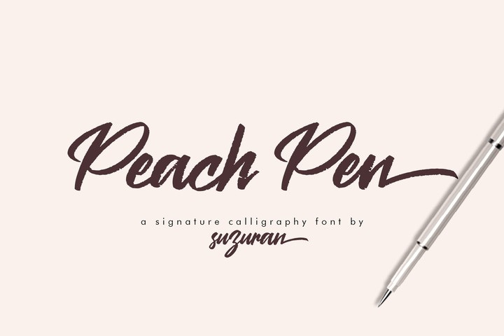 フォント Peach Pen